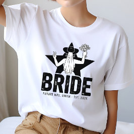 ミニマル ブライド フラワーズ Tシャツ