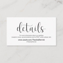 ミニマル，ブラックフォント,結婚の詳細