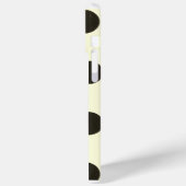 ミニマル ブラック ドット柄 Case-Mate iPhoneケース (裏面 / 左)