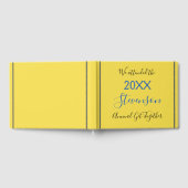 ミニマル&プレーン・ファミリー・ギャザリング・ゲストブック ゲストブック (全面)