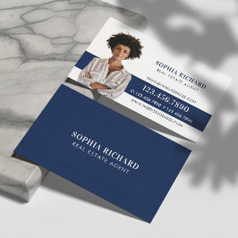 ミニマル&プロフェッショナルビジネス写真ポートレート 名刺