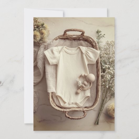 ミニマル＆モダン スプリンクル | シンプル＆スイート 招待状 (正面)