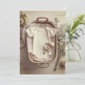 ミニマル＆モダン スプリンクル | シンプル＆スイート 招待状 (スタンド正面)