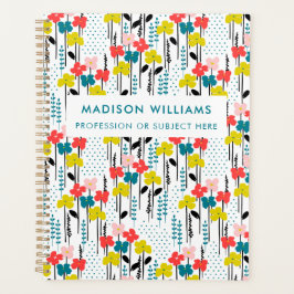 ミニマル モダン フラワーズ プランナー