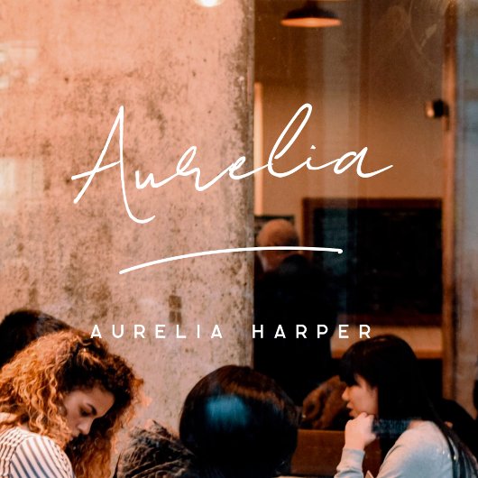 ミニマル モダン 小規模ビジネス シグネチャーネーム ウィンドウサイン