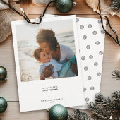 ミニマル モダン 引用 | 写真 ホリデー 感謝 シーズンカード