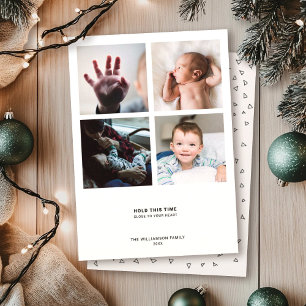 ミニマル モダン 引用   4 枚の写真 コラージュ Instagram シーズンカード