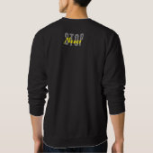 ミニマル モチベーショナル Tシャツ - ポジティブ エナジー (裏面)