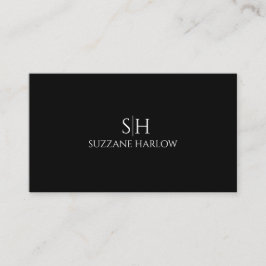 ミニマル・モノグラムモダン 名刺