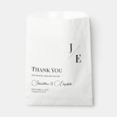 ミニマル・モノグラム結婚ズ | ヘビーホワイト フェイバーバッグ (正面)