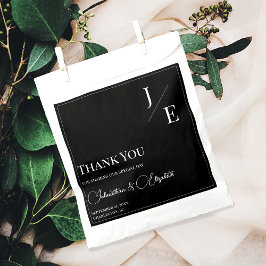 ミニマル・モノグラム結婚ズ |黒 フェイバーバッグ