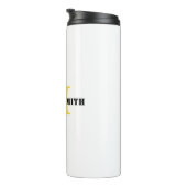 ミニマル・モノグラム タンブラー (回転右)