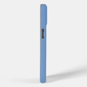 ミニマル モノグラム ブルー Case-Mate iPhoneケース (裏面 / 右)