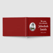 ミニマル&モーダルン悔やみや弔慰ゲストブック ゲストブック (全面)