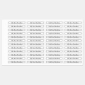 ミニマル ラベル (シート)