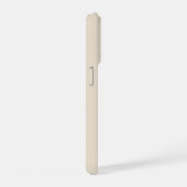 ミニマル レター E スマホケース - 美しいモノグラム D iPhoneケース (右側面)