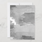 ミニマル – 写真 – 愛する記憶の発表 案内状 (裏面)