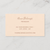 ミニマル 名刺 (裏面)