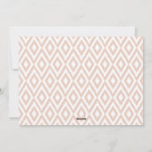 ミニマル – 横向き写真 – 手書きスクリプト シーズンカード (裏面)