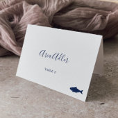 ミニマル |青い魚の食事オプション座席表 テーブルナンバー