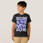 ミニマル 2026 新作 2016 レトロフューチャー Tシャツ (正面フル)
