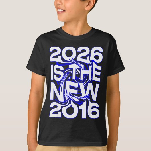 ミニマル 2026 新作 2016 レトロフューチャー Tシャツ (正面)