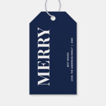 ミニマル MERRY | ネイビーブルーのホリデー