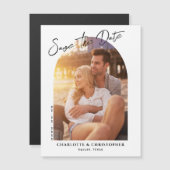 ミニマルArch日付写真磁気カードを保存 (正面/裏面)