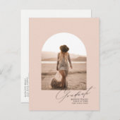 ミニマルArch Photo Grad発表 案内ポストカード (正面/裏面)