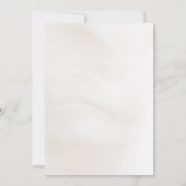 ミニマルArch & Script結婚の写真 セーブザデート (裏面)