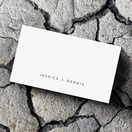 ミニマルB&WスエレガントクリプトQRコードウェディングRSVP エンクロージャーカード