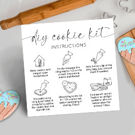 ミニマルCookieの飾カードのロエレガントゴ スクエア名刺