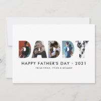 ミニマルDADDYフォトコラージュお父さんの日