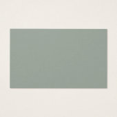 ミニマルEucalyptusベビー名候補カード (裏面)