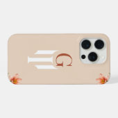 ミニマルGモノグラムスマホケース iPhoneケース (裏面横)