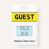 「ミニマルGUEST」バッジ バッジ (裏面)