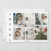 ミニマルJOYFULフォトコラージュ クリスマス (正面)