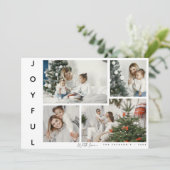 ミニマルJOYFULフォトコラージュ クリスマス (スタンド正面)