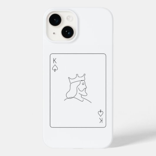 ミニマルK Case-Mate iPhoneケース (裏面)