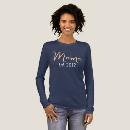 ミニマルMAMA Est年マザー記念 トライブレンドTシャツ