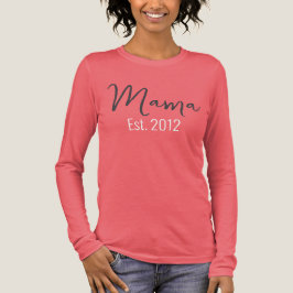 ミニマルMAMA Est年マザー記念 トライブレンドTシャツ