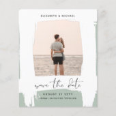 ミニマルPHOTO日付の保存 – 予算シンプル額 チラシ (正面)