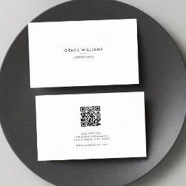 ミニマルQRコードプロフェッショナル 名刺