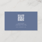 ミニマルQRコードプロフェッショナル 名刺 (裏面)
