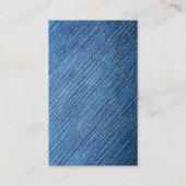 ミニマルQRコード割引カード 名刺 (裏面)