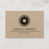 ミニマルQRコード撮影 名刺 (正面)