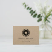 ミニマルQRコード撮影 名刺 (スタンド正面)