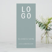 ミニマルSAGE GREEN BUSINESS LOGOギフト券 (スタンド正面)