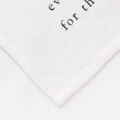 ミニマルScript Newlyweds写真の結婚誓い フリースブランケット (角)