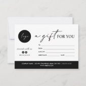 ミニマルSOCIAL ACCOUNTにロゴを付ける (正面)